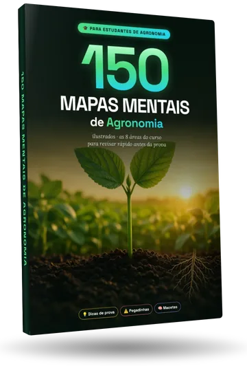 Livro 150 Mapas Mentais de Agronomia